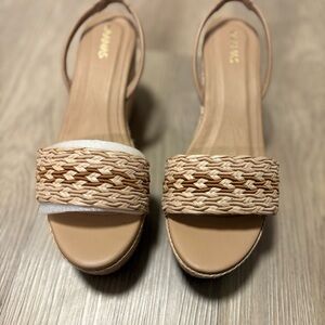 Kaanas Tan Woven Sandals